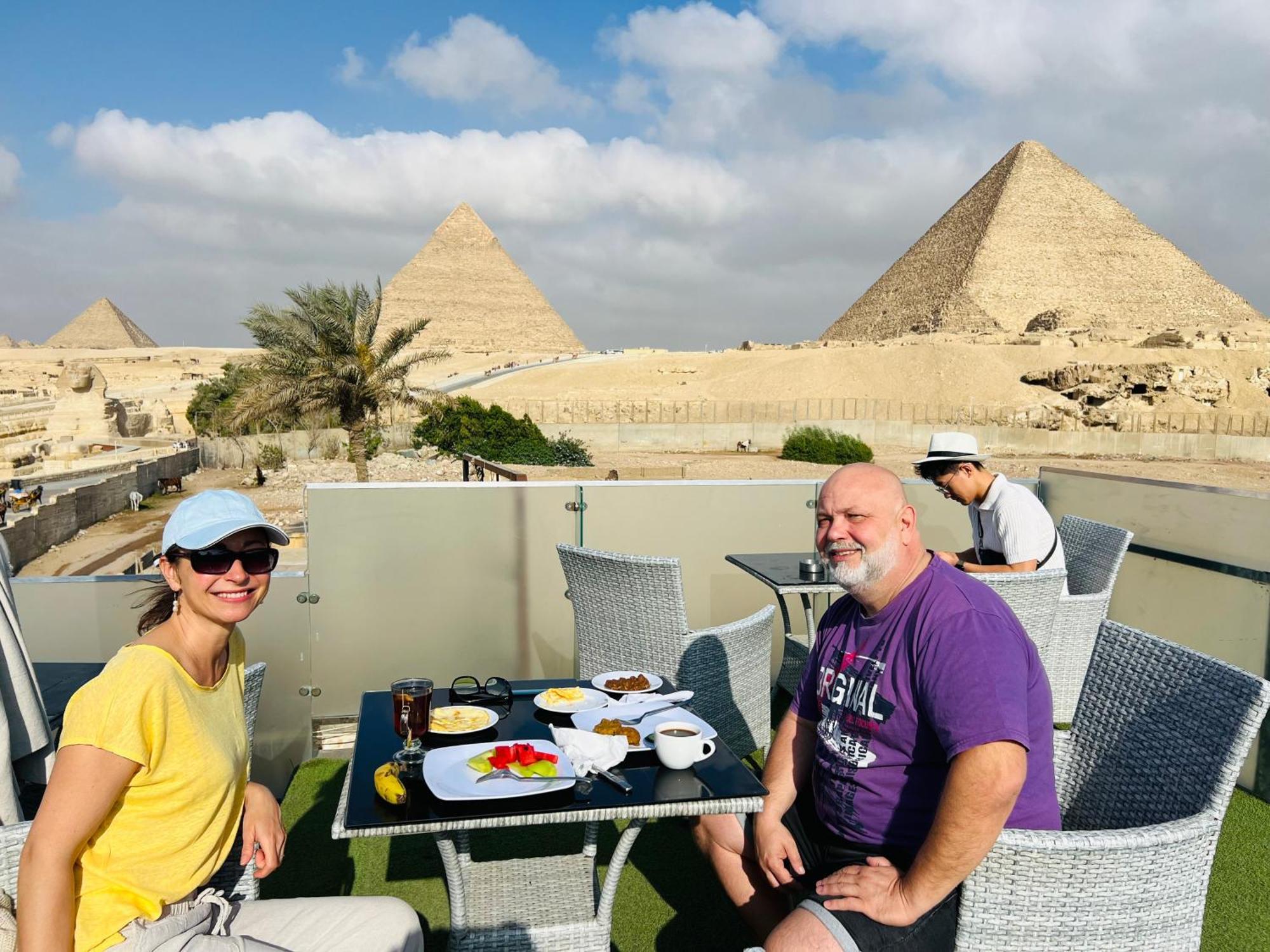מלון קהיר Blue Scarab Pyramids View מראה חיצוני תמונה