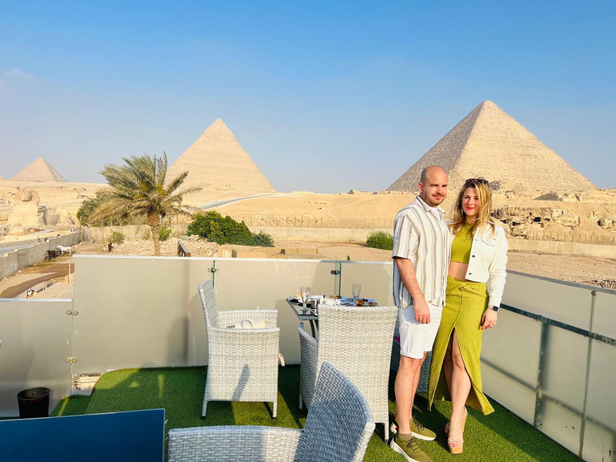 מלון קהיר Blue Scarab Pyramids View מראה חיצוני תמונה